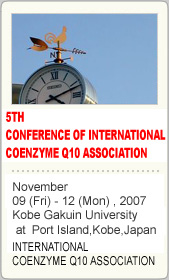 5TH CONFERENCE OF THE INTERNATIONAL COENZYME Q10 ASSOCIATION