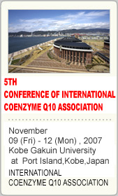 5TH CONFERENCE OF THE INTERNATIONAL COENZYME Q10 ASSOCIATION