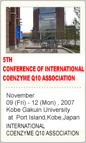 5TH CONFERENCE OF THE INTERNATIONAL COENZYME Q10 ASSOCIATION