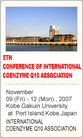 5TH CONFERENCE OF THE INTERNATIONAL COENZYME Q10 ASSOCIATION